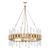 Elegant Haskell Chandelier Lighting 3D model small image 1