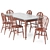  Rustic Dining Table Set 164 3D model small image 1