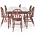  Rustic Dining Table Set 164 3D model small image 2