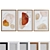 Modern Abstract Picture Frame Set 3D model small image 1