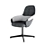 Modern Ergonomic Lounge Chair with 3D Design 3D model small image 4