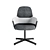 Modern Ergonomic Lounge Chair with 3D Design 3D model small image 5