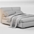 Modern Italian Flou MyPlace Bed 3D model small image 4