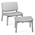 Sleek Curve Poliform Armchair 3D model small image 6