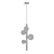 Indigo Canto Gold Pendant Chandelier 3D model small image 2