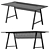 IKEA UTESPELARE Gaming Desk 3D model small image 2