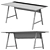 IKEA UTESPELARE Gaming Desk 3D model small image 5