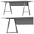 IKEA UTESPELARE Gaming Desk 3D model small image 6