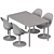 Modern Ikea TORSBY BALTSAR Set 3D model small image 4