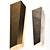 Sleek Vega Wall Lamp Set 3D model small image 2