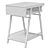 IKEA TROTTEN Nightstand with Drawers 3D model small image 4