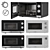 Bosch Microwave FEL020MS2B Model 3D model small image 2