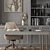 Executive Boss Desk- Office Solution 3D model small image 2