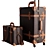 Modern Baggage Set 3D Model 3D model small image 4