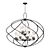 Classic Olde Bronze Foyer Chandelier 3D model small image 1