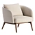 Modern Cosmo Armchair by HC28 3D model small image 1