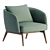 Modern Cosmo Armchair by HC28 3D model small image 3