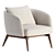 Modern Cosmo Armchair by HC28 3D model small image 5