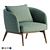 Modern Cosmo Armchair by HC28 3D model small image 9