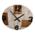 Rustic Light Wood Wall Clock 3D model small image 3