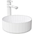 Designer Ceramic Sink BB1357 3D model small image 6