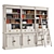 Deco Meuble Bookshelves Collection 3D model small image 23