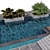 Modern 3D Swimming Pool Model 3D model small image 4