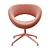 Elegant Bossdesign Happy HY4 Chair 3D model small image 2