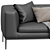 Modern Elegance Italian Sofa 3D model small image 2