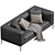 Modern Elegance Italian Sofa 3D model small image 3