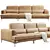 Modern Comfort: FENDA Egg Sofa 3D model small image 2