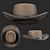 Western Hat 3D Model 3D model small image 2