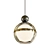 Modern Pendant Light Fixture: Lampatron Elvard 3D model small image 3