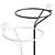 Linear Floor Lamp 3D model small image 2