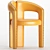 Mod Dudet Chair by Cassina 3D model small image 4