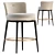 Modern Design Hicks Bar Stool 3D model small image 1