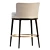 Modern Design Hicks Bar Stool 3D model small image 3