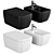 VitrA Metropole Rim-Ex Toilet 3D model small image 1