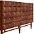 Textured Chester Buffet - Stylish Storage 3D model small image 2