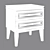 Orlando Nightstand OR-306.04 3D model small image 4