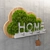 Wooden Cloud Keyholder with Moss 3D model small image 10