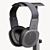 Diana V2 Premium Headphones & Stand 3D model small image 4