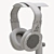 Diana V2 Premium Headphones & Stand 3D model small image 7