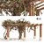 Exquisite Crape Myrtle Pergola Model 3D model small image 1