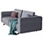 Modern Luxury Giorgetti SoHo Sofa 3D model small image 2