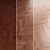 Versatile 12-Color Parquet Flooring 3D model small image 2