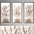 Eco Botanical Wall Decor 3D model small image 1