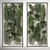 Tropical Botanical Wall Decor 3D model small image 1