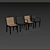 Emea Chair with Armrests, Alki 3D model small image 5