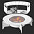 Corona Outdoor Fireplace Design 3D 3D model small image 3